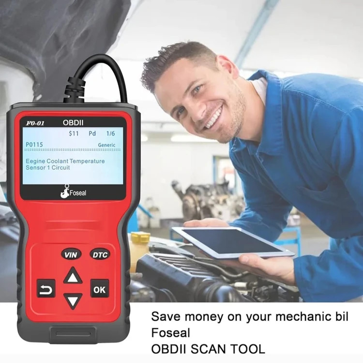 دیاگ خودرو OBD2 برند Foseal (جزو بهترین دیاگ های ۲۰۲۳) (بار آمازون) با کیفیت و رضایت بسیار عالی مشتریان -برند اصلی جهانی