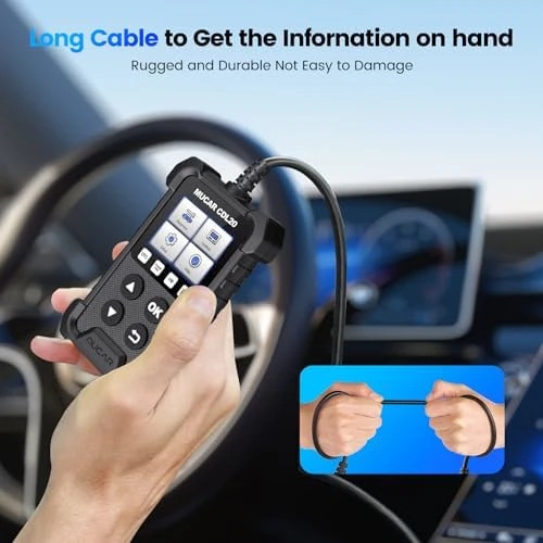 "دیاگ خودرو mucar CDL20 - ابزار تشخیصی پیشرفته OBD2 با پشتیبانی از 11 حالت عملکرد"(سازگار با خودرو ایرانی و خارجی)