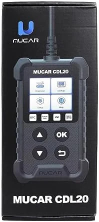 "دیاگ خودرو mucar CDL20 - ابزار تشخیصی پیشرفته OBD2 با پشتیبانی از 11 حالت عملکرد"(سازگار با خودرو ایرانی و خارجی)
