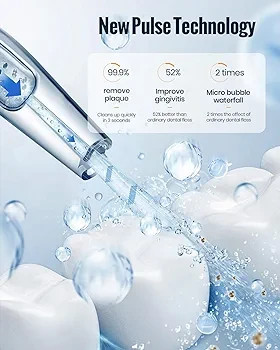 واترجت پرتابل شستشوی دندان ،قابل حمل با مخزن 300میلی لیتری برند Mornwell مدل DS52-WE3