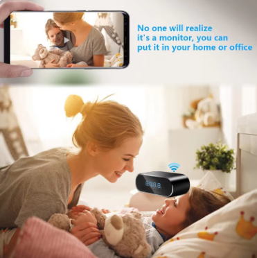 دوربین ساعتی مینی اچ دی 4k 1080p دوربین ساعت وای فای بی سیم دوربین میکرو کم مادون قرمز دوربین مداربسته زنگ هشدار در شب دوربین مداربسته دوربین مداربسته