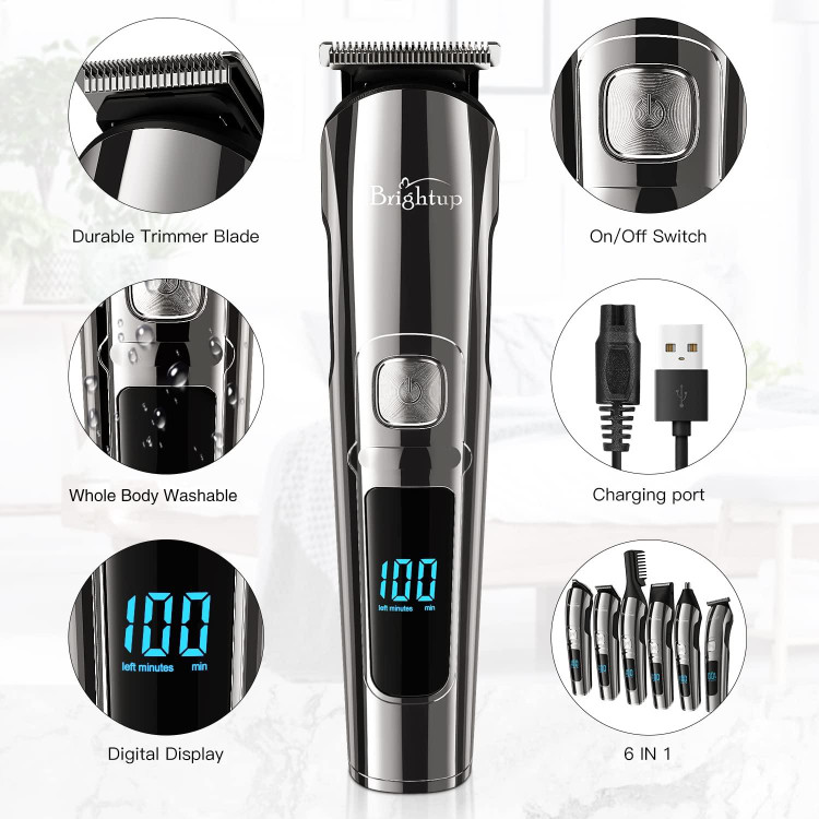 ریش تراش سه تیغ سیلور کرست آلمانی اورجینال ضد آب SILVER CREST ROTARY SHAVER HG06653-BS کپی