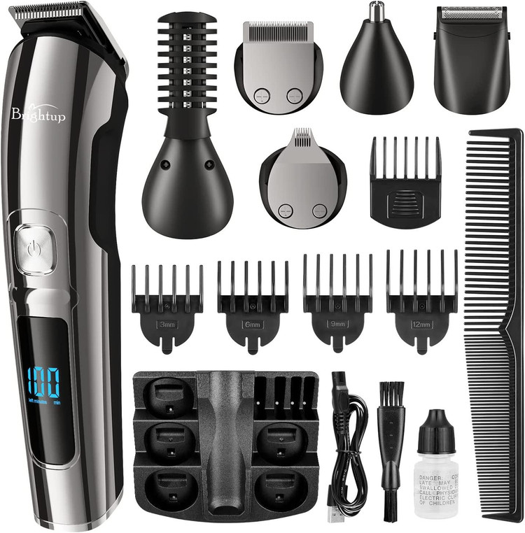 ریش تراش سه تیغ سیلور کرست آلمانی اورجینال ضد آب SILVER CREST ROTARY SHAVER HG06653-BS کپی