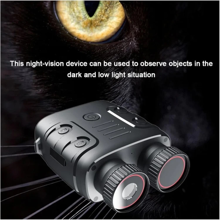 دوربین شکاری دوچشمی ( دید در شب ) NIGHT VISION زوم دیجیتال 10x پشتیبانی از کارت حافظه ( میکرو SD با قابلیت تصویر برداری و عکس برداری کیفیت 2.5k مدل R18(بار آمازون)برای دیدن فیلم تست دوربین لطفا در واتس اپ پیام بدید
