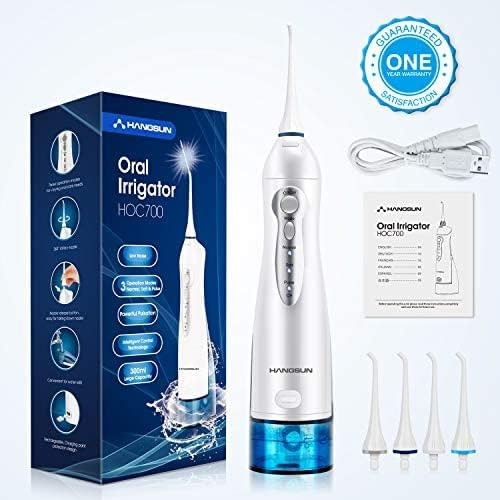 واترجت شست و شوی دهان و دندان گارانتی تعویض شارژی Hangsun HOC700 با مخزن آب 300 میلی لیتری پرتابل - تهران فوری