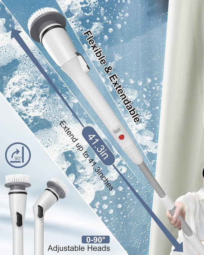 اسکرابر چرخشی الکتریکی GoFoit KLW-012C