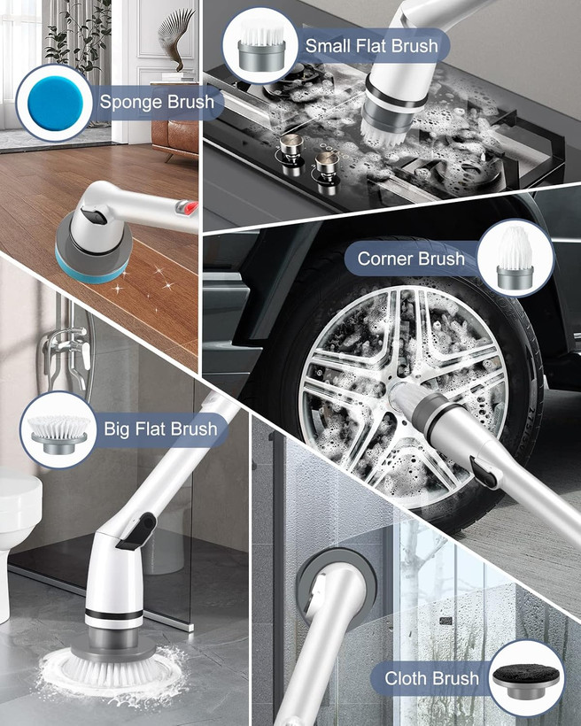 اسکرابر چرخشی الکتریکی GoFoit KLW-012C