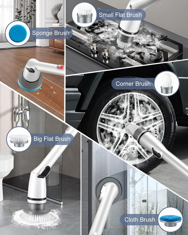 اسکرابر چرخشی الکتریکی GoFoit KLW-012C