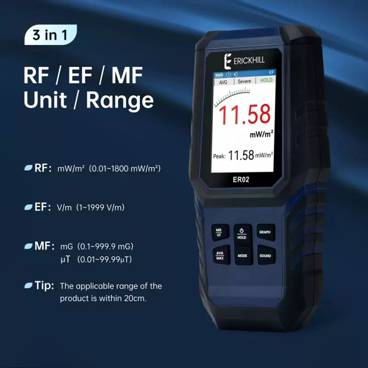 تستر میدان مغناطیسی ERICKHILL EMF - ٍER02