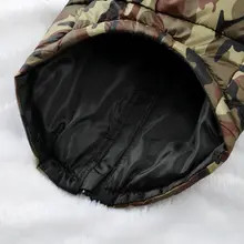 لباس سگ استتاری گرم زمستانی (دوبرمن) سایز 7XL برای سگهای با جثه متوسط و بزرگ کت جلیقه سگ بزرگ ضد آب لباسهای ژاکت لابرادور فرانسوی