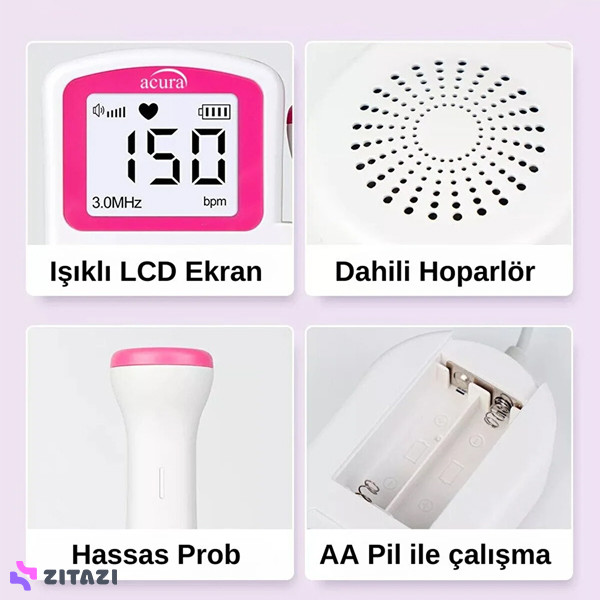 دستگاه شنود صدای قلب جنین، دستگاه جنین یاب ( سونیکید ) خانگی داپلر FETAL DOPPTERتحویل فوری
