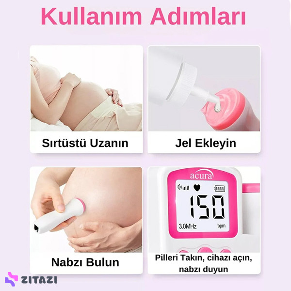 دستگاه شنود صدای قلب جنین، دستگاه جنین یاب ( سونیکید ) خانگی داپلر FETAL DOPPTERتحویل فوری