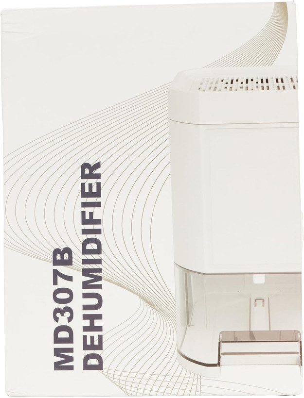 رطوبت گیر 1200 میلی لیتری BOOHENKA مدل MD307B رطوبت گیر اتاق برای خانه، زیرزمین، حمام، 22.5 وات