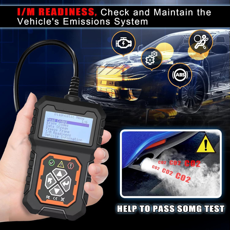 Fastsun T31 Car OBD2 دیاگ خطای کد خوان اسکنر CAN ابزار اسکن تشخیصی برای همه خودروهای پروتکل OBDII از سال 1996