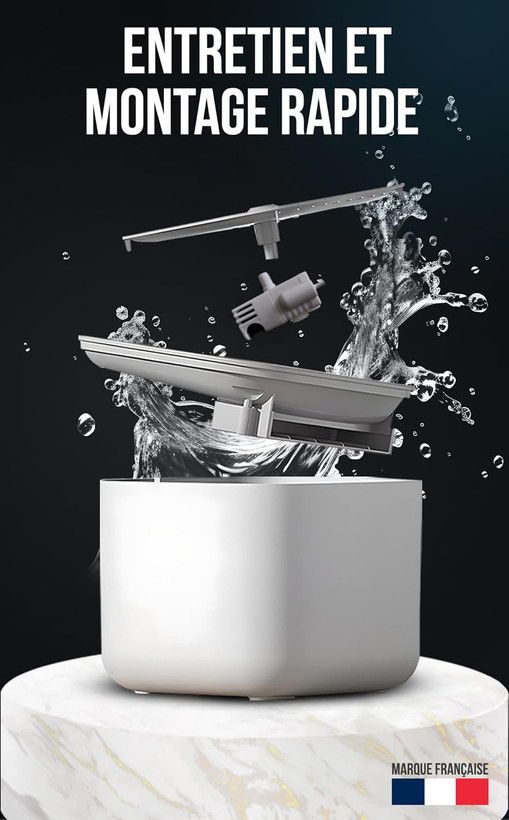 آبخوری اتوماتیک سگ و گربه با ۵ فیلتر مدل 2.5 لیتری بی صدا زیبا