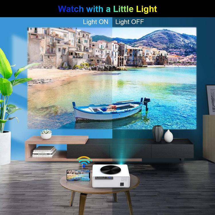 ویدئو پروژکتور WiMiUS K3 پروژکتور WiFi،