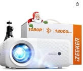 ویدیو پروژکتور iZEEKER مدل IPL320 , با پخش تصویر فول اچ دی و قدرت نوری 12000 لومنی