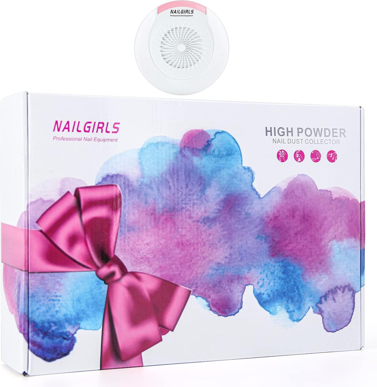 دستگاه جمعآوری گرد و خاک ناخن + مته ناخن 2 در 1 - NAILGIRLS