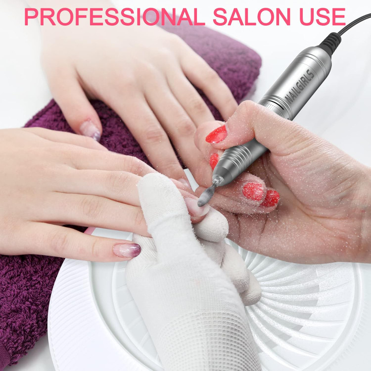 دستگاه جمعآوری گرد و خاک ناخن + مته ناخن 2 در 1 - NAILGIRLS