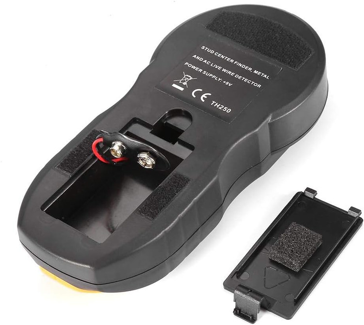 قطعی یاب دیواری دیجیتال TH250 LCD، قطعی سیم کابل برقی، سیم کشی، مرکز چوب، یابنده گل میخ فلزی