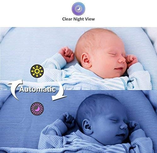 مانیتور کودک moonybaby ، دارای ۱ دوربین و مانیتور ۲.۴ اینچی، برد بلند، دید در شب خودکار، قابلیت مکالمه دو طرفه، بزرگنمایی، صرفهجویی در مصرف برق و VOX، فعالسازی صوتی (خاکستری)