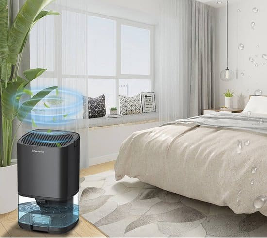 رطوبت گیر و تصفیه هوا Hbs H2102 برند Dehumidifier توان 36 وات سفید رنگ
