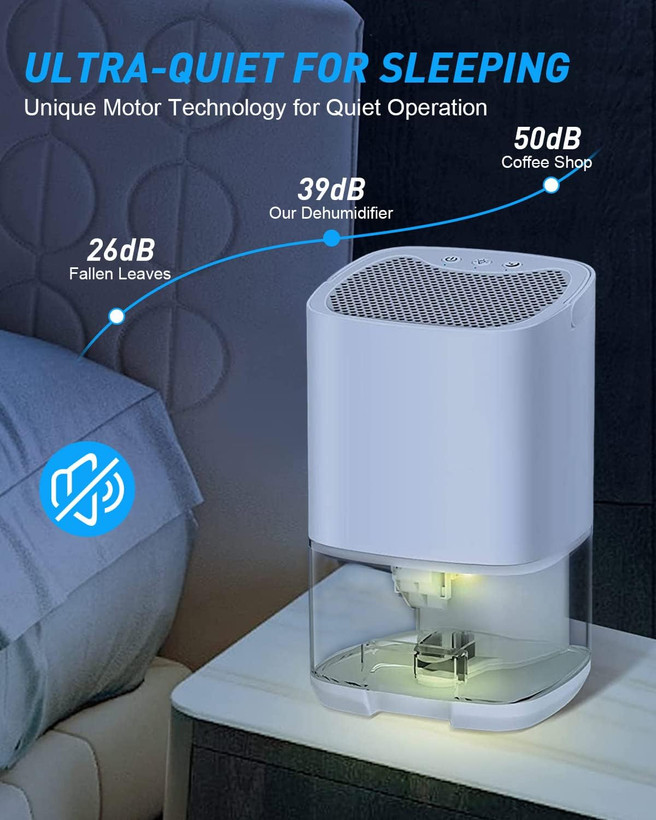 رطوبت گیر و تصفیه هوا Hbs H2102 برند Dehumidifier توان 36 وات سفید رنگ