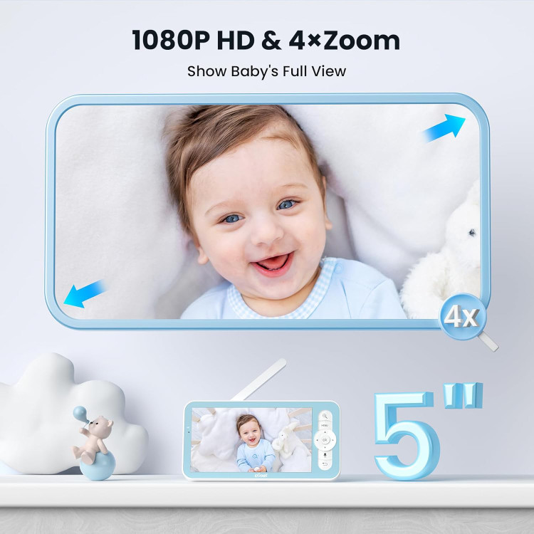 مانیتور و دوربین کودک ieGeek -1080P