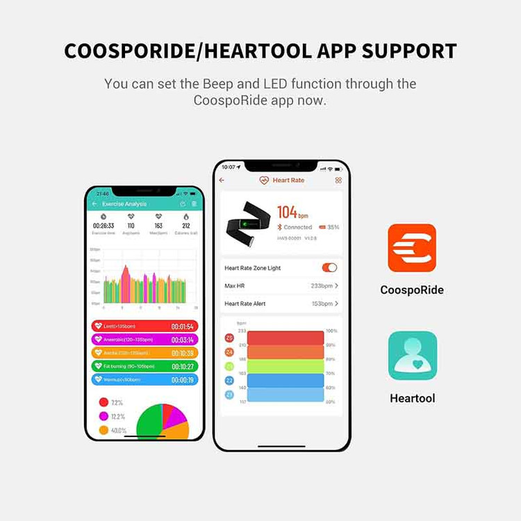 ترکر ضربان قلب مدل H9Z برند CooSpo