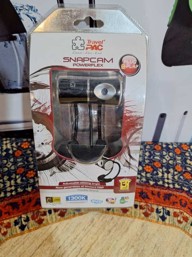 وبکم قابل حمل (Portable Webcam) . POWERFLEX وب کم اورجینال بار آمازون با کیفیت بالا