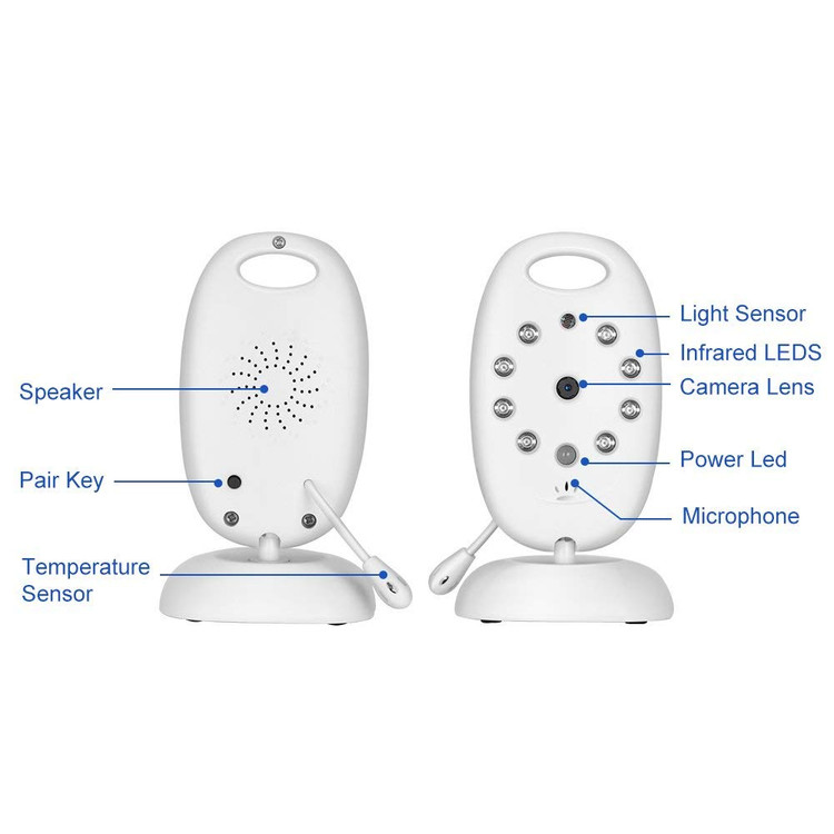 مانیتور تصویری کودک GHB مدل VB601 برد زیاد بدون نیاز اینترنت