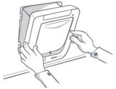 درب تردد گربه هوشمند ( با گارانتی کامل ۳ ماهه) برند سورفلپ Sureflup مدل sur001 SureFlap