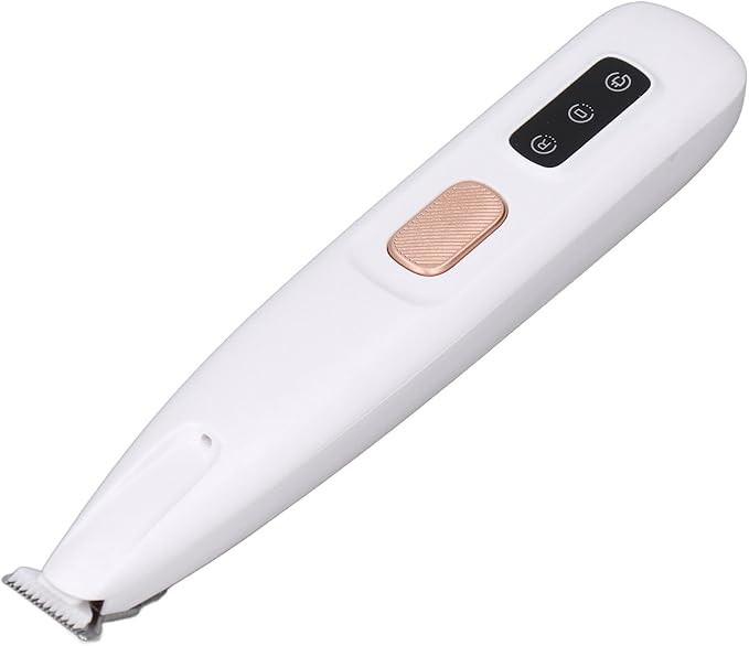 ماشین اصلاح پنجه حیوانات خانگی با چراغ LED، ماشین اصلاح بیسیم برای گربهها و سگها با صدای کم، ماشین اصلاح برقی قابل شارژ با عملکرد ایمنی، طراحی بیصدا، ن0