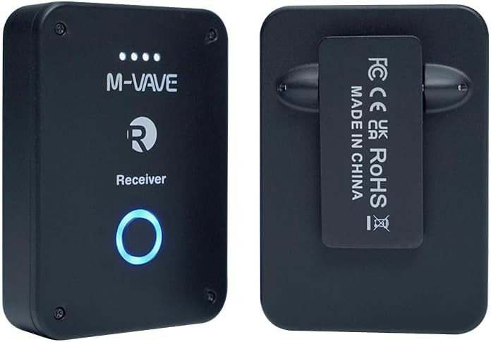 ترنسمیتر بیسیم WP 9، قابل شارژ، سیستم مانیتورینگ استریو 2.4 گیگاهرتز، کیفیت صدای 24bit/48KHz بدون افت کیفیت، اتصال بیسیم داخلی برای استودیو، تمرین گروه موسیقی، اجرای زنده ن0