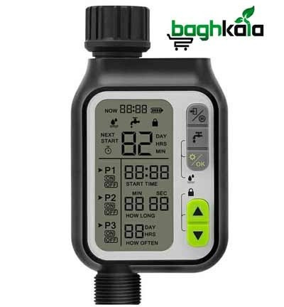 تایمر آبیاری هوشمند HCT-355 با سنسور باران ن0