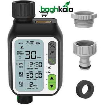 تایمر آبیاری هوشمند HCT-355 با سنسور باران ن0