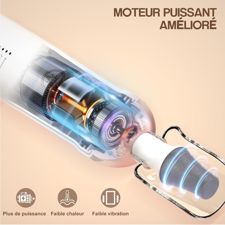 ست مانیکور/پدیکور Eletorot، سوهان ناخن برقی با ۸ قطعه ناخنگیر، ست مراقبت از ناخن با چراغ LED و ست مراقبت از پا حرفهای به همراه باتری، هدیه برای س1