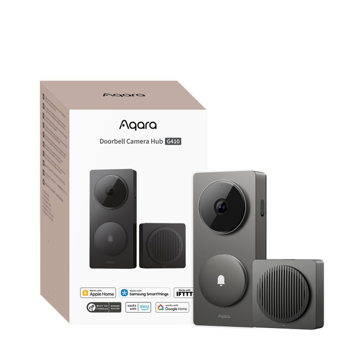 زنگ درب هوشمند Aqara Doorbell Camera Hub G410 ن1