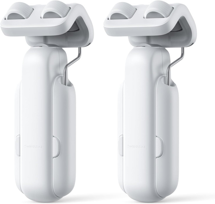 پرده بازکن اتوماتیک SwitchBot 2025 با ۳ میله، یک عدد پرده هوشمند با کنترل از راه دور بلوتوث، کنترل از طریق وای فای و اپلیکیشن، قابلیت اتصال به هاب و سازگاری با الکسا، گوگل هوم و هوم کیت ن1