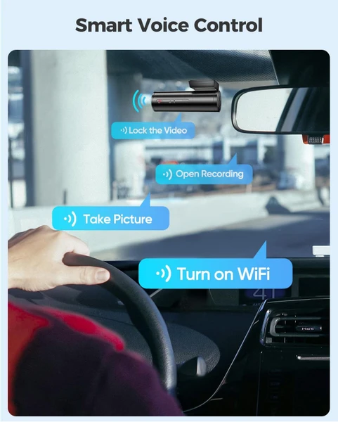 "دوربین ثبت وقایع داشبورد AZDOME M300 تک دوربین