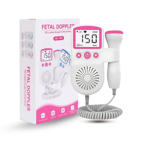 دستگاه شنود و ضبط ضربان قلب جنین(سونیکید)Baby Doppler رنگ آبی ن1