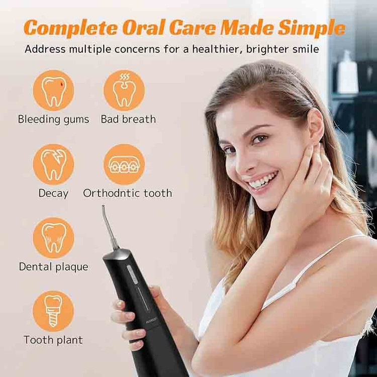 واترجت دندان FlossJet مدل FC5240 با مخزن ۳۰۰ میلیلیتری و فشار قابل تنظیم ن0