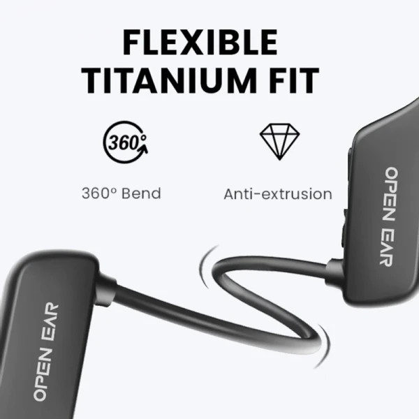 هدفون القایی استخوانی بسیار با کیفیت و سبک برند OPENEAR مدل Bone X2(بار آمازون) حافظه داخلی 16 گیگ ن1
