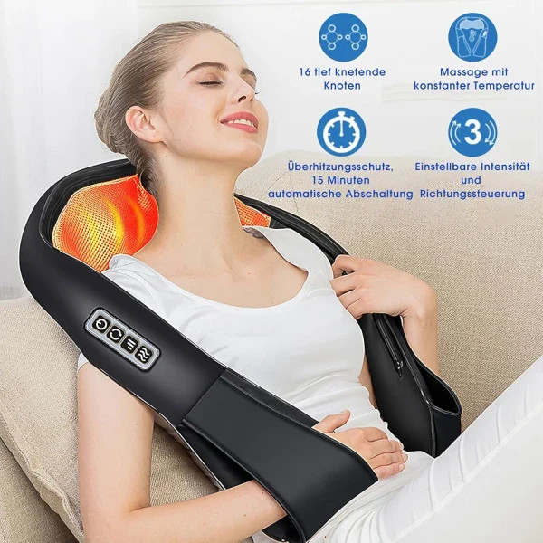 ماساژور گردن و شانه laoben اورجینال و رتبه رضایت در آمازون اروپا ن1