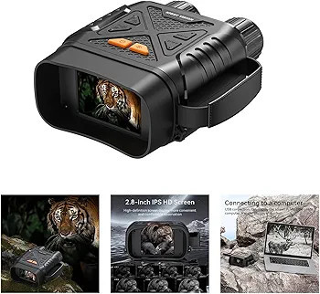دوربین شکاری دید در شب شارژی مدل و برند Inskam 328 ،با کیفیت تصویر FHD بزرگنمایی دیجیتالی با برد 300 تا 500 متر در شب ،قابلیت عکسبرداری و تصویر برداری و ذخیره روی مموری رم Inskam 328 ن1