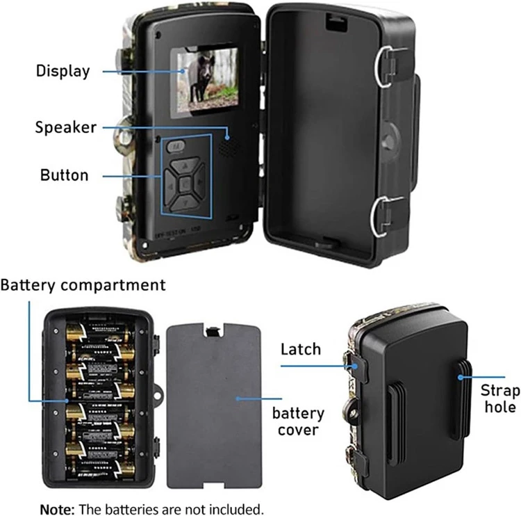 دوربین تلهای Trail Camera DL001 با دید در شب و سنسور حرکتی ن1
