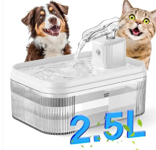آبخوری گربه برند tize مدل tz-wf11 ظرفیت 2.5 لیتر ن1
