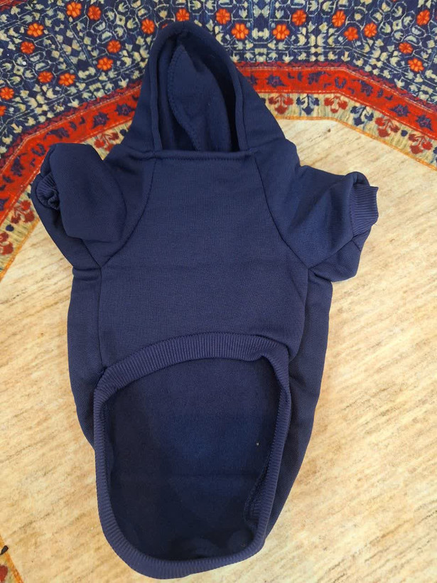 لباس حیوانات خانگی، هودی ساده، ژاکت سگ، لباس ورزشی گربه، لباس عروسکی مناسب برای سگهای کوچک و متوسط ن1