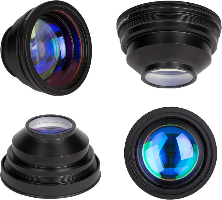 لنز اسکن F-Theta با ابعاد 175x175 میلیمتر و طول موج FL254 میلیمتر لیزر حکاکی فایبر برای دستگاه اسکن لیزر فیبر 1064PL نانومتر