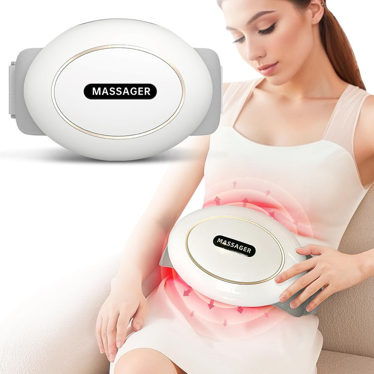 ماساژور سلولیت، دستگاه برقی معده برای صاف کردن شکم، رفع سوء هاضمه، گاز، یبوست یا گرفتگی های پریود
